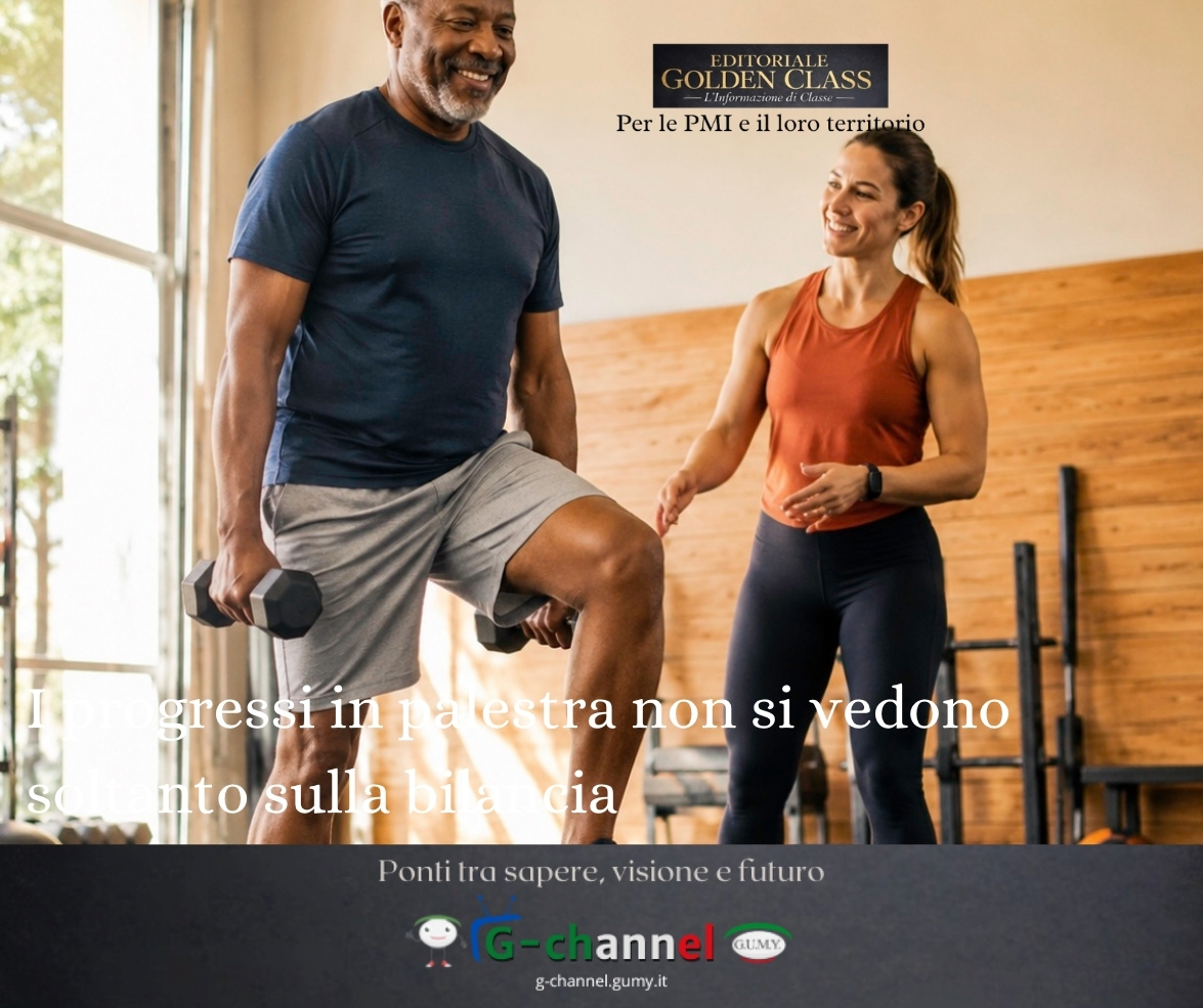 I progressi in palestra non si vedono soltanto sulla bilancia